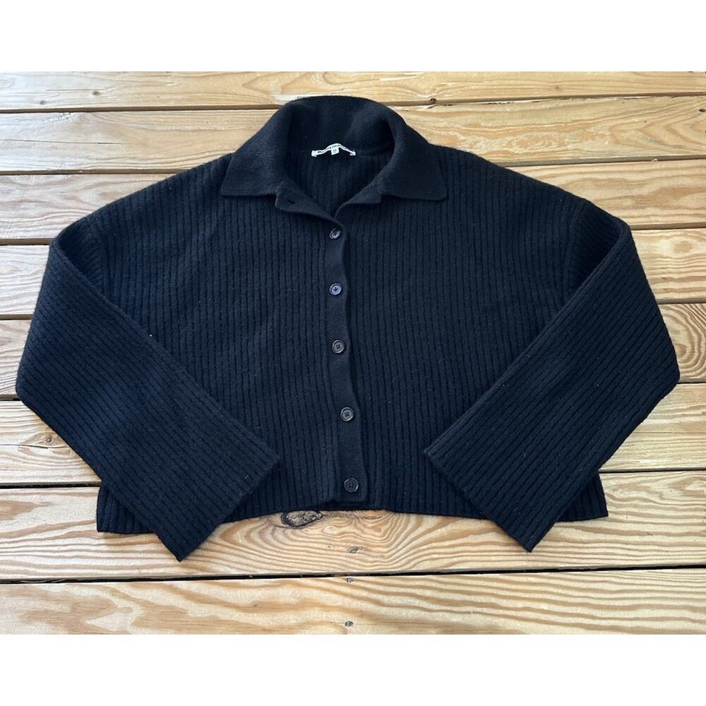 Reformation Frida Button Front Crop Cardigan Swea… - image 2